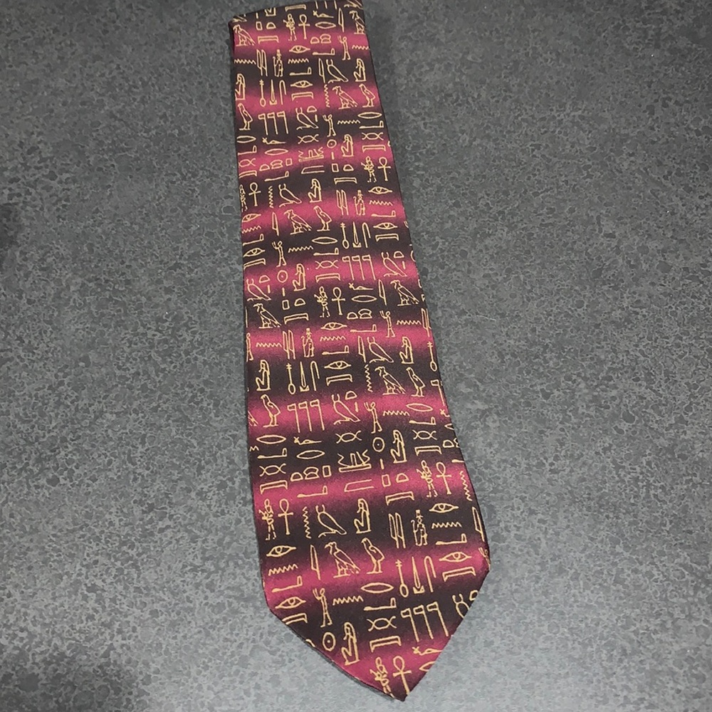 EUC Grateful Dead necktie silk 1996